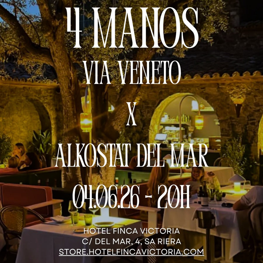 EVENTO ESPECIAL - Cena a 4 manos "Via Veneto x AlKostat del Mar"